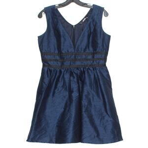 Eshakti Dress Sleeveless Fit & Flare Classic Nautical Timeless Glam Blue Medium